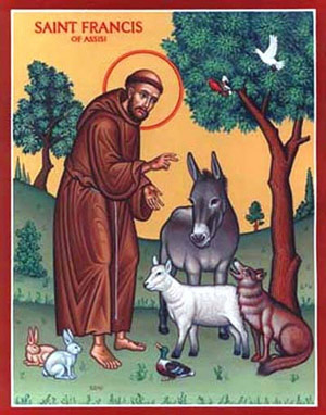 San Francesco e gli animali