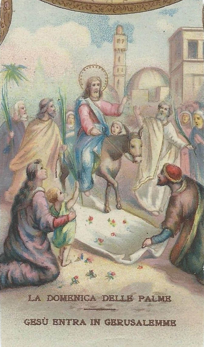 Gesù che entra a Gerusalemme