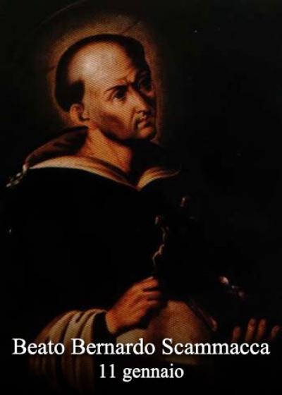 blaženi Bernard Scammacca - duhovnik in redovnik