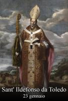 Sant' Ildefonso da Toledo