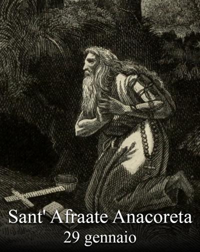 sveti Afraat - puščavnik