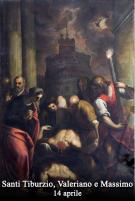 Santi Tiburzio, Valeriano e Massimo
