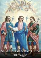 Santi Alfio, Filadelfo e Cirino