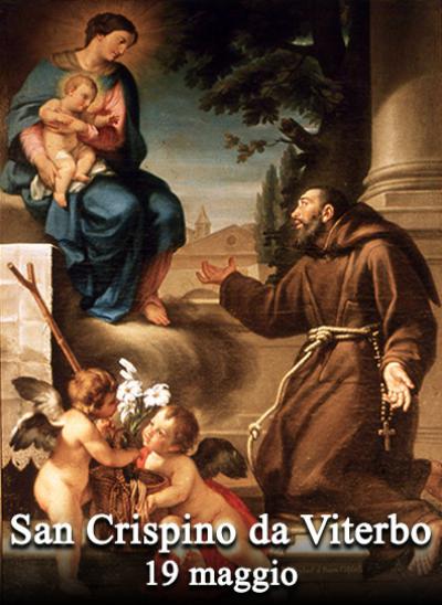 *Un Saint, un Miracle* : Saint Crispin de Viterbe (1668-1750) : il apparaît à un frère religieux après sa mort Santo3619big