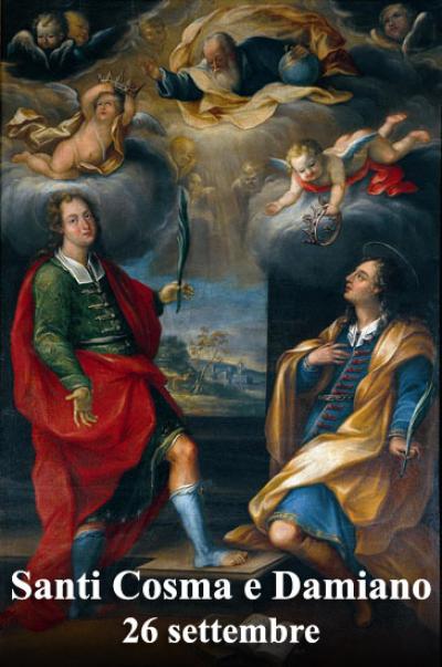 Santi Cosma e Damiano patroni