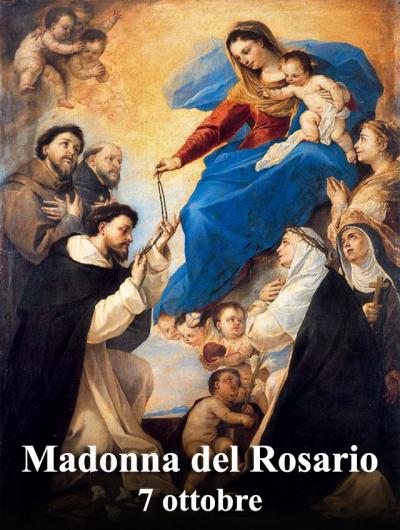 Beata Vergine Maria del Rosario patrona 