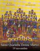 Sante Quaranta Donne Martiri di Eraclea con Annone diacono