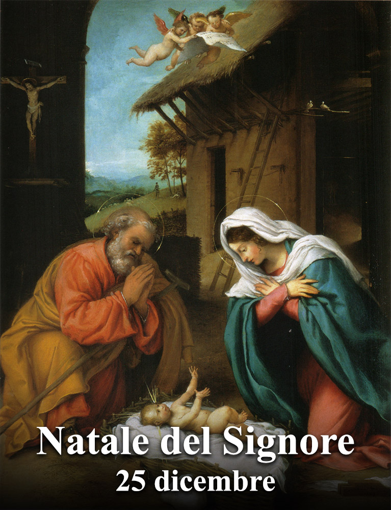 25 Dicembre Natale.Il Santo Del 25 Dicembre