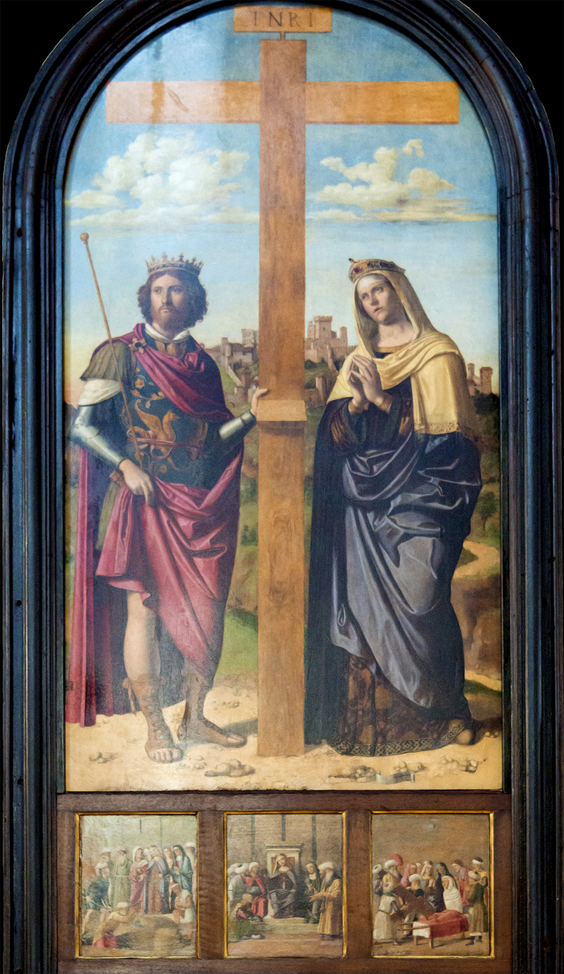 Sant’Elena e Costantino ai lati della Croce