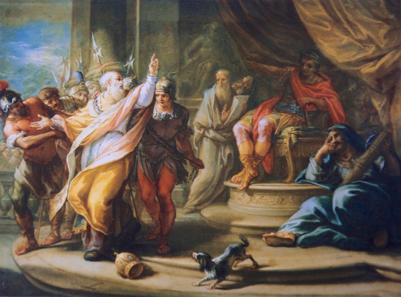 Condanna a morte di S. Ignazio da parte di Traiano