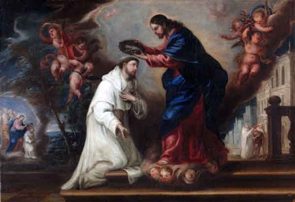 Cristo incorona San Raimondo Nonnato