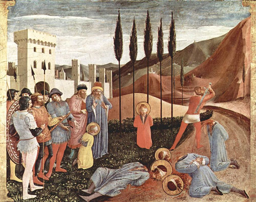 Decapitazione dei Santi Cosma e Damiano