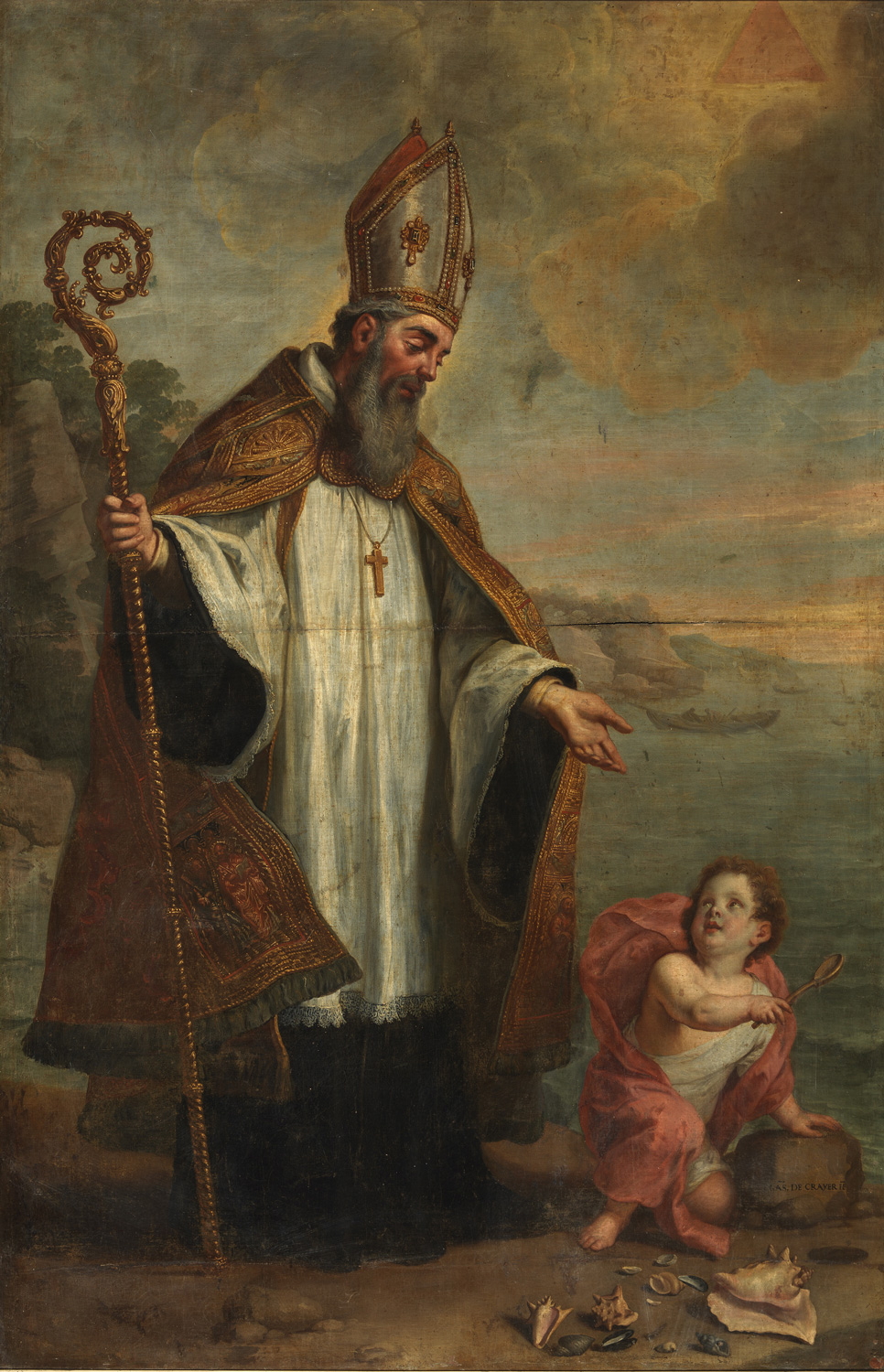Sant'Agostino e il Bambino sulla Trinità