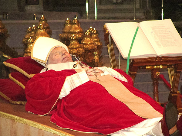 Giovanni Paolo II morto