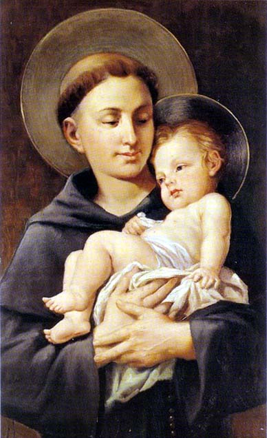 Sant'Antonio di Padova e il Bambino Gesù