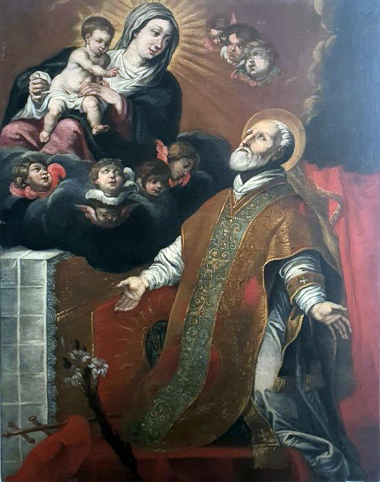 Visione di San Filippo Neri