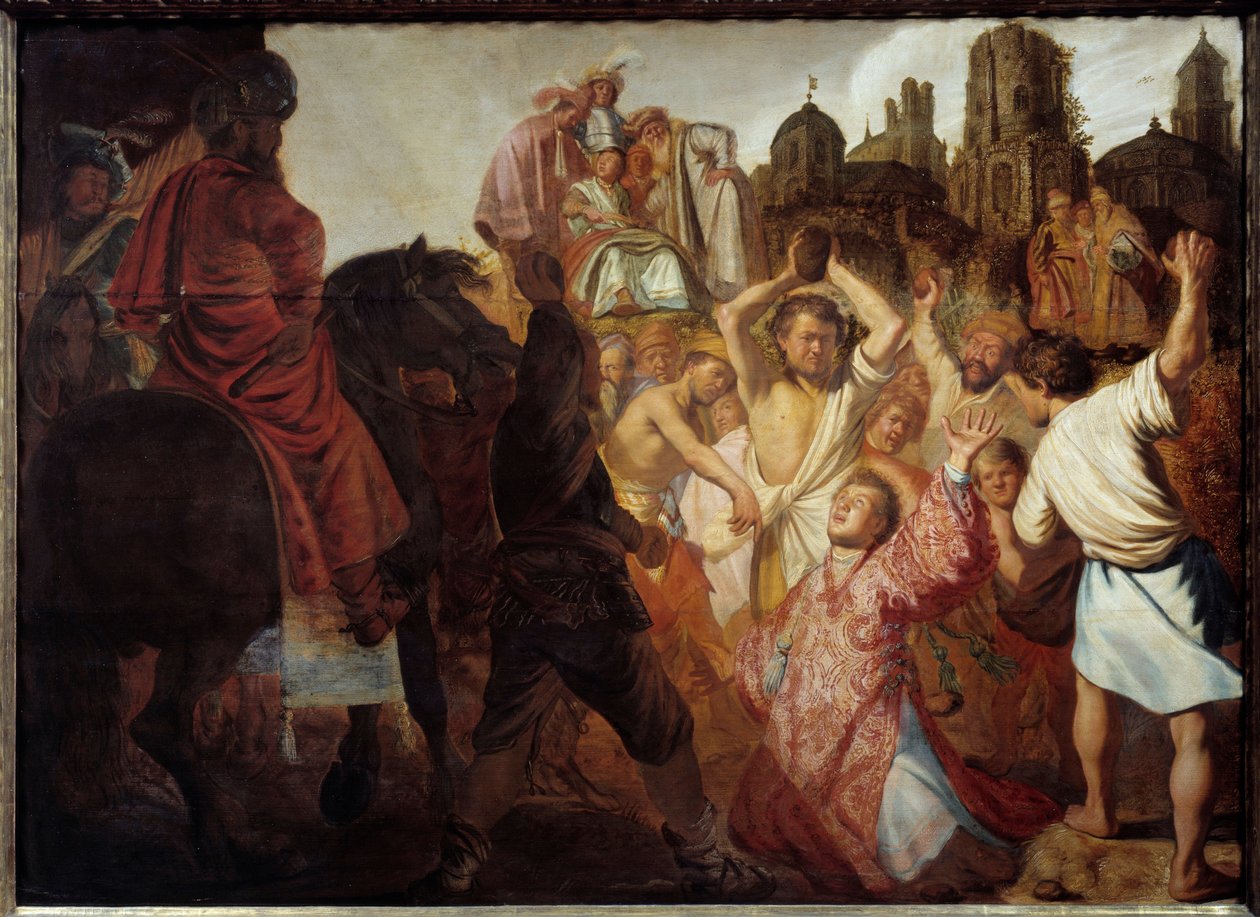 La lapidazione di Santo Stefano