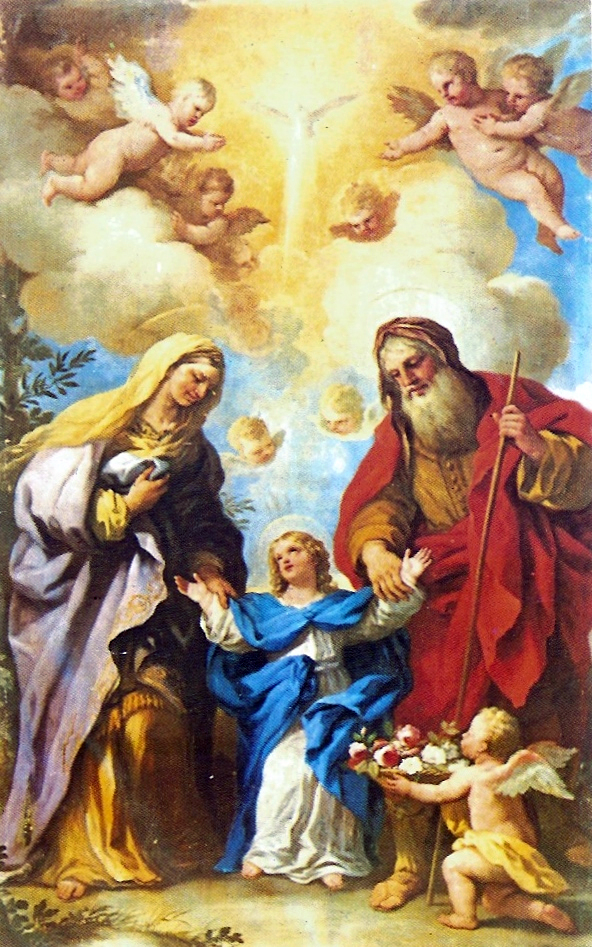 San Gioacchino e Sant’Anna con la Vergine Bambina