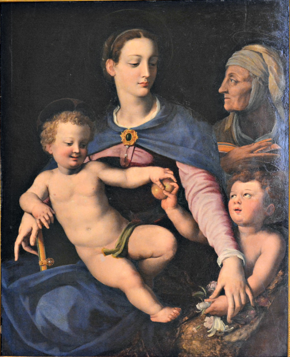 Madonna con Bambino, sant'Anna e san Giovannino