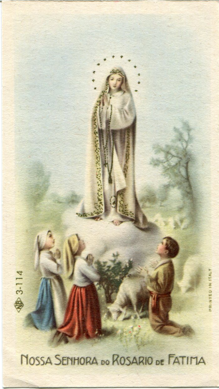 Santino Madonna di Fatima