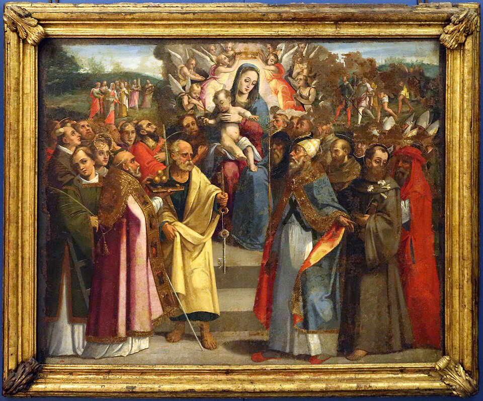 Maria Regina e Santi