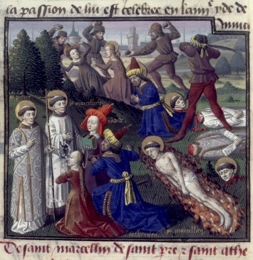 Martirio dei Santi Marcellino e Pietro