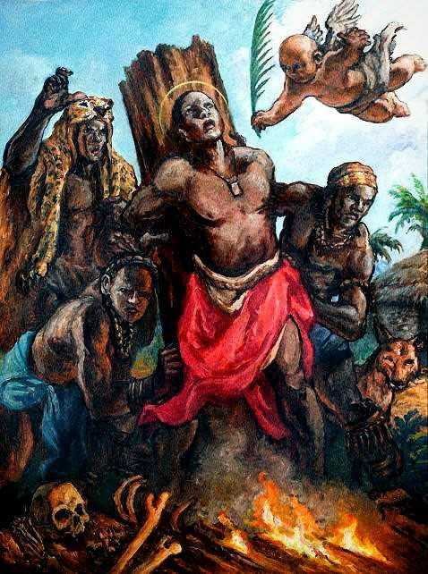 Martirio di San Carlo Lwanga