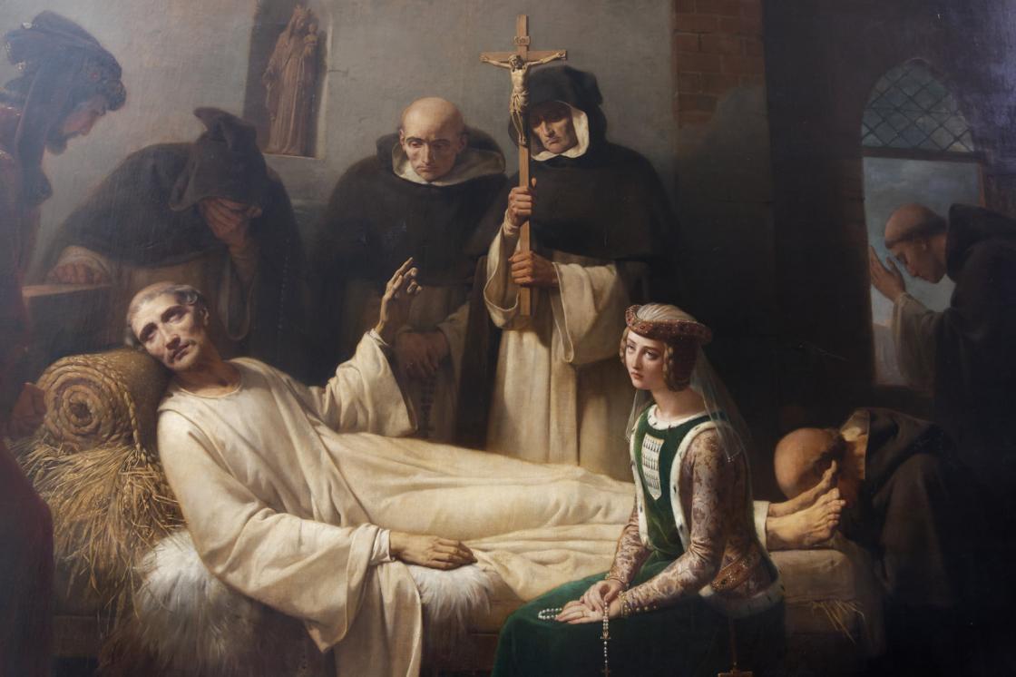 Morte di San Vincenzo Ferreri