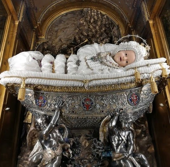 Il simulacro di Maria Bambina