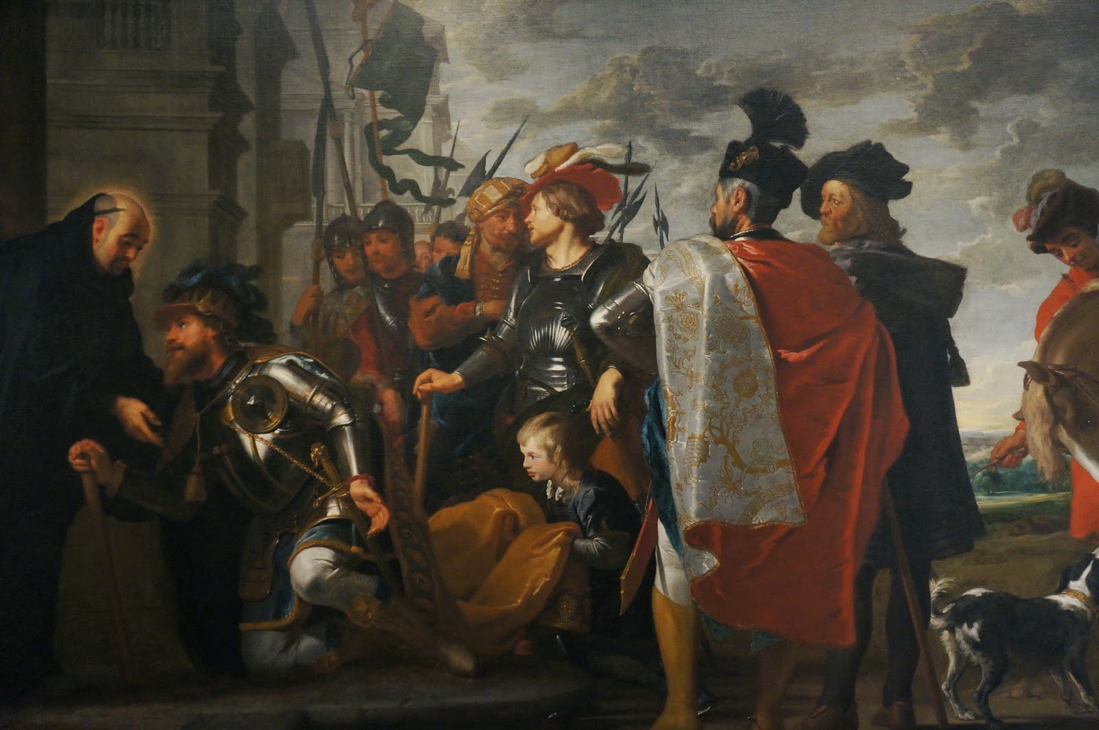 S. Benedetto riceve Totila