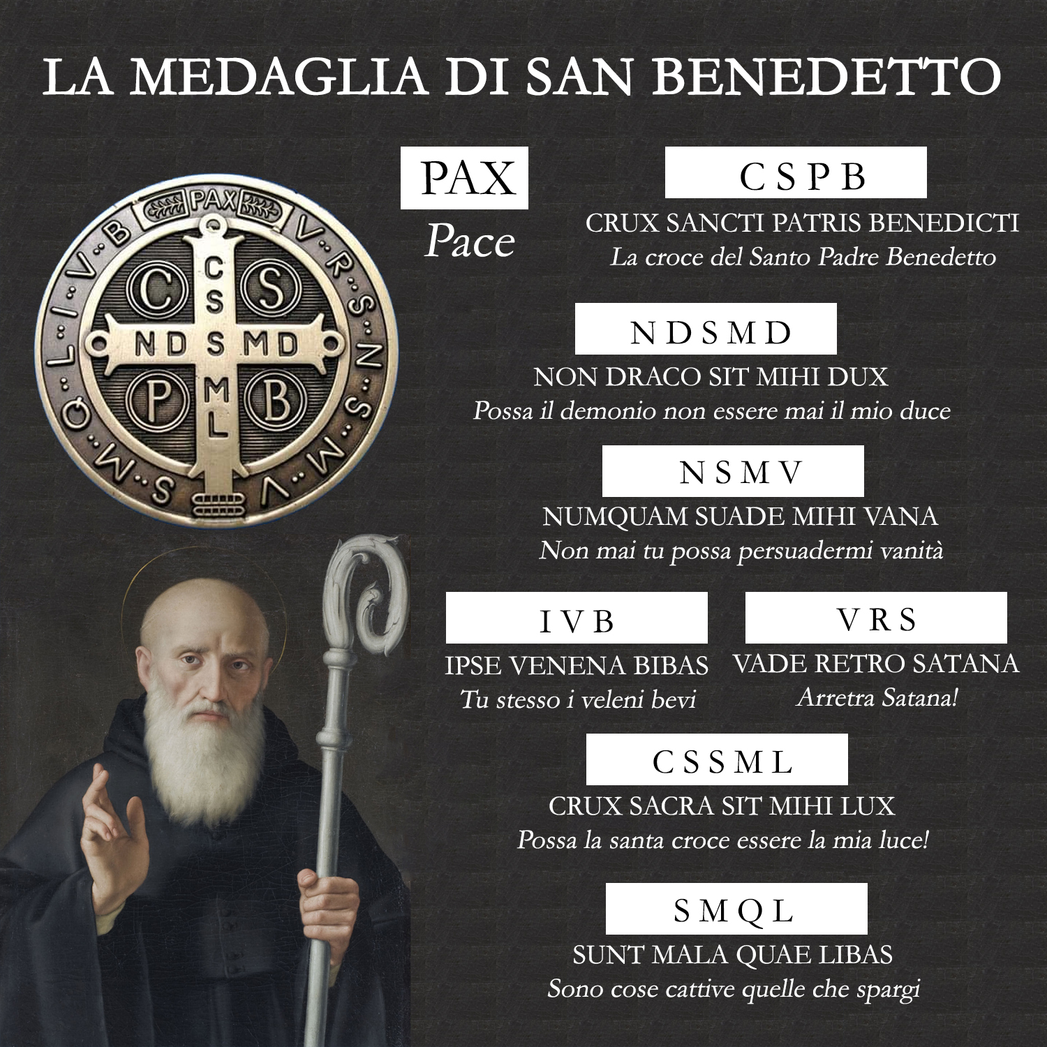 La medaglia di San Benedetto
