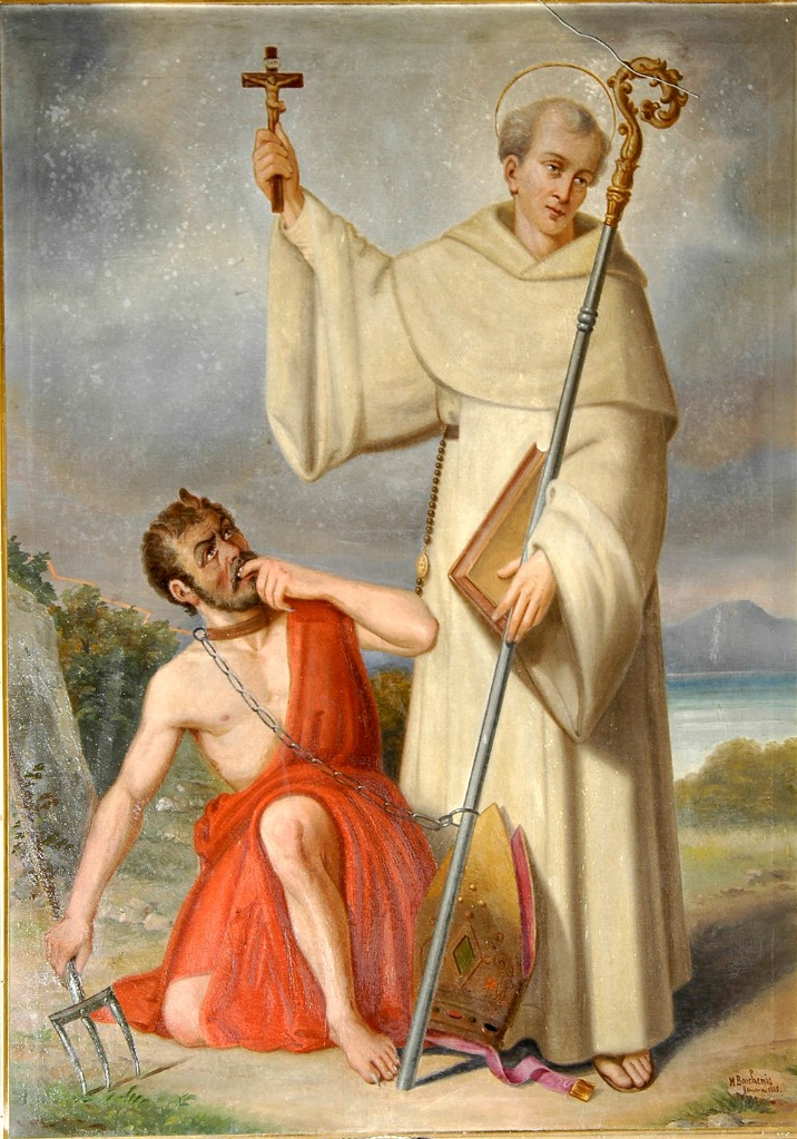 San Bernardo e Satana