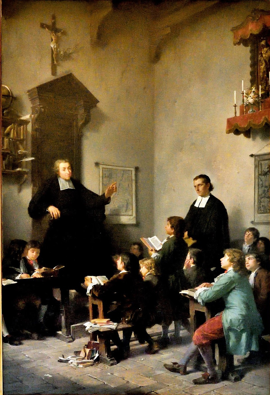 San Giovanni Battista de La Salle a scuola