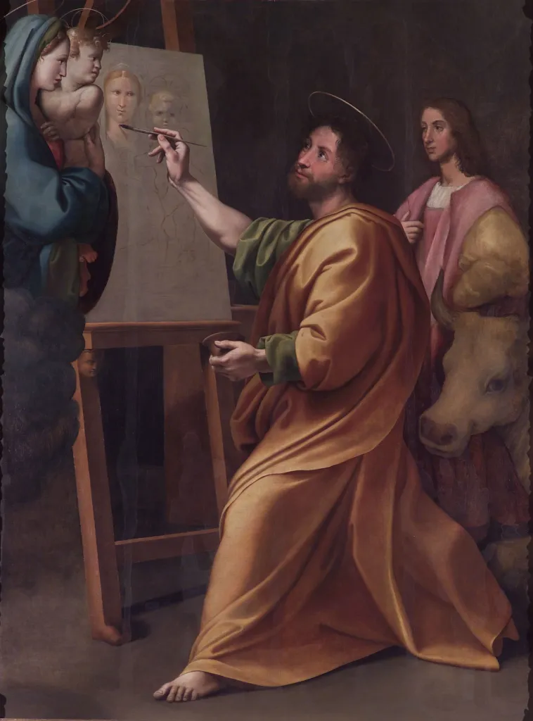 San Luca dipinge la Vergine