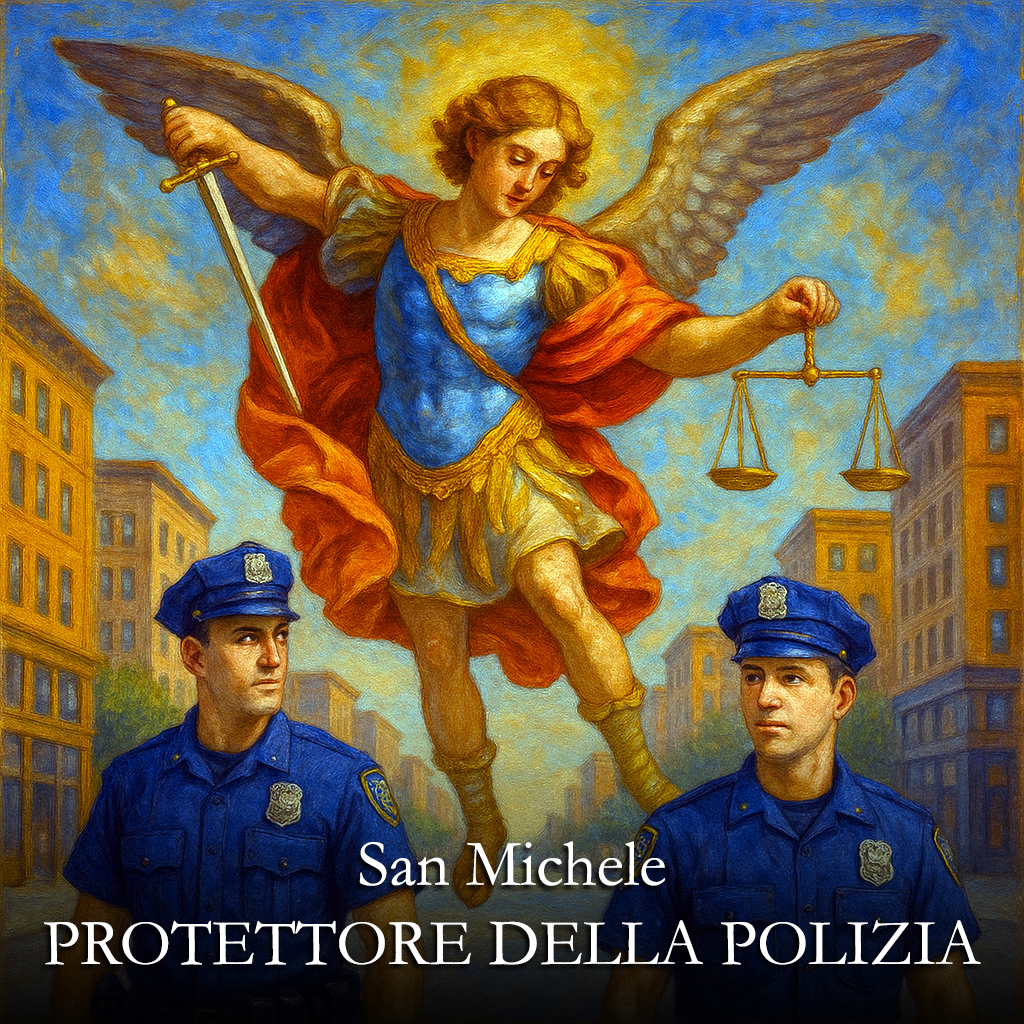 San Michele protettore della polizia di stato