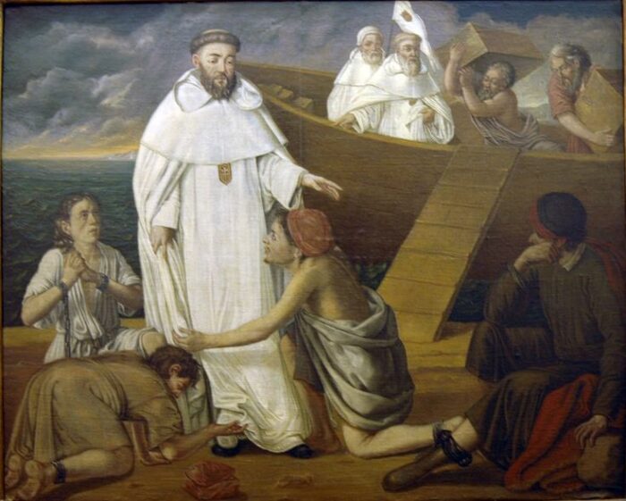 San Pietro Nolasco e i prigionieri cristiani