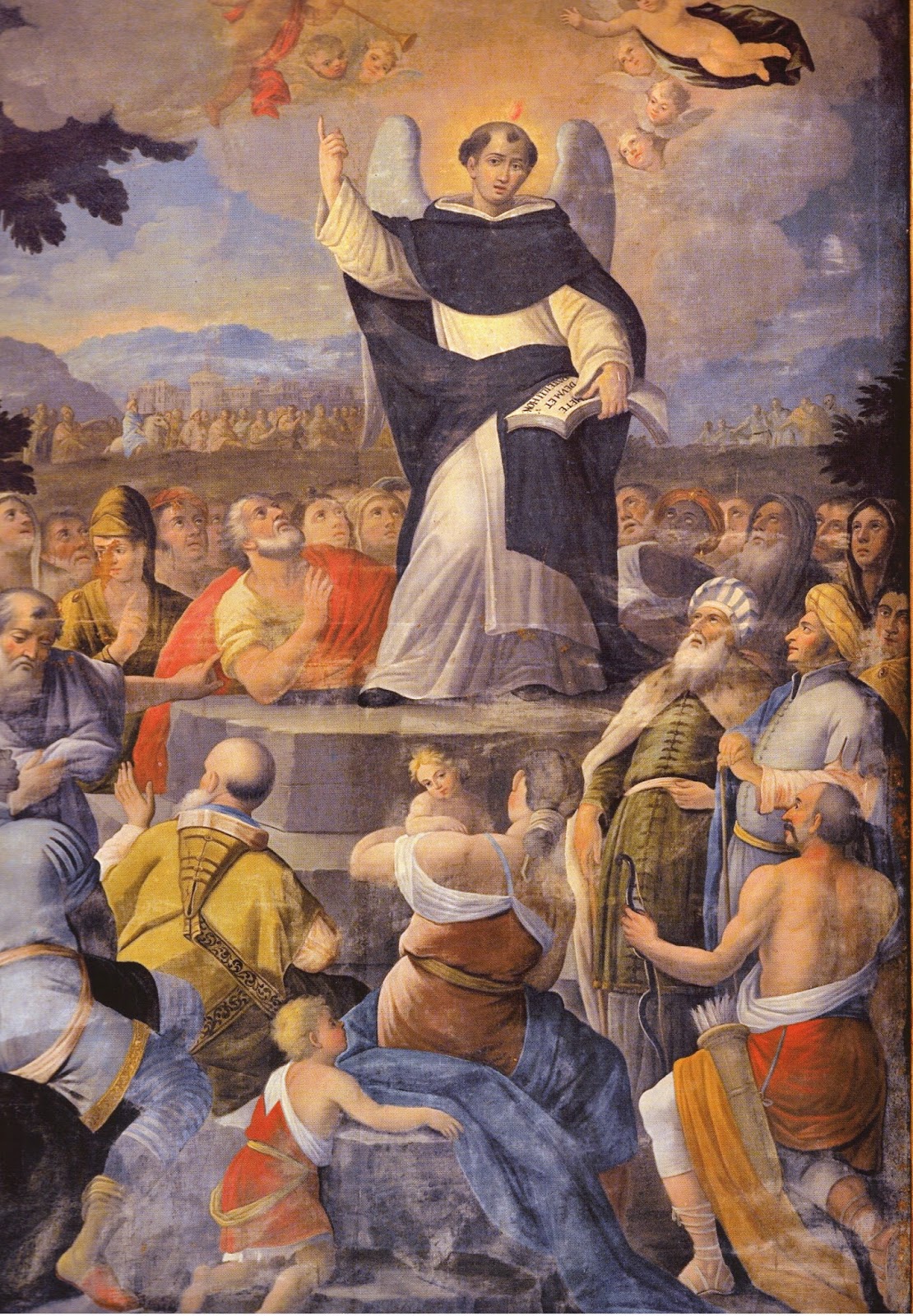 San Vincenzo predica alle folle