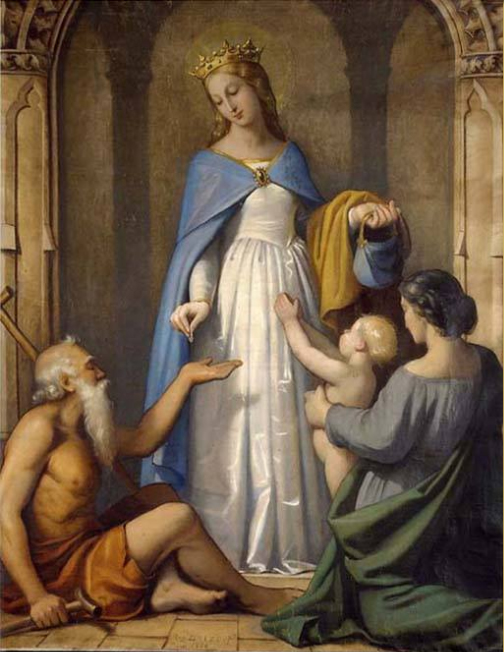 La carità di Sant'Elisabetta d'Ungheria