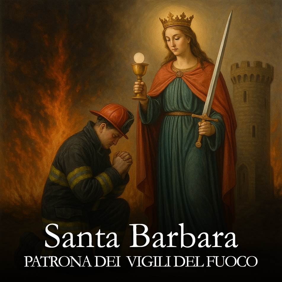 Santa Barbara patrona dei Vigili del fuoco