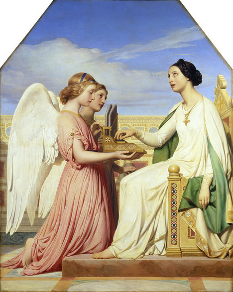 Santa Cecilia e gli angeli