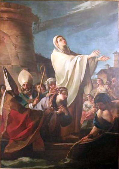 Santa Marta che arriva in Provenza