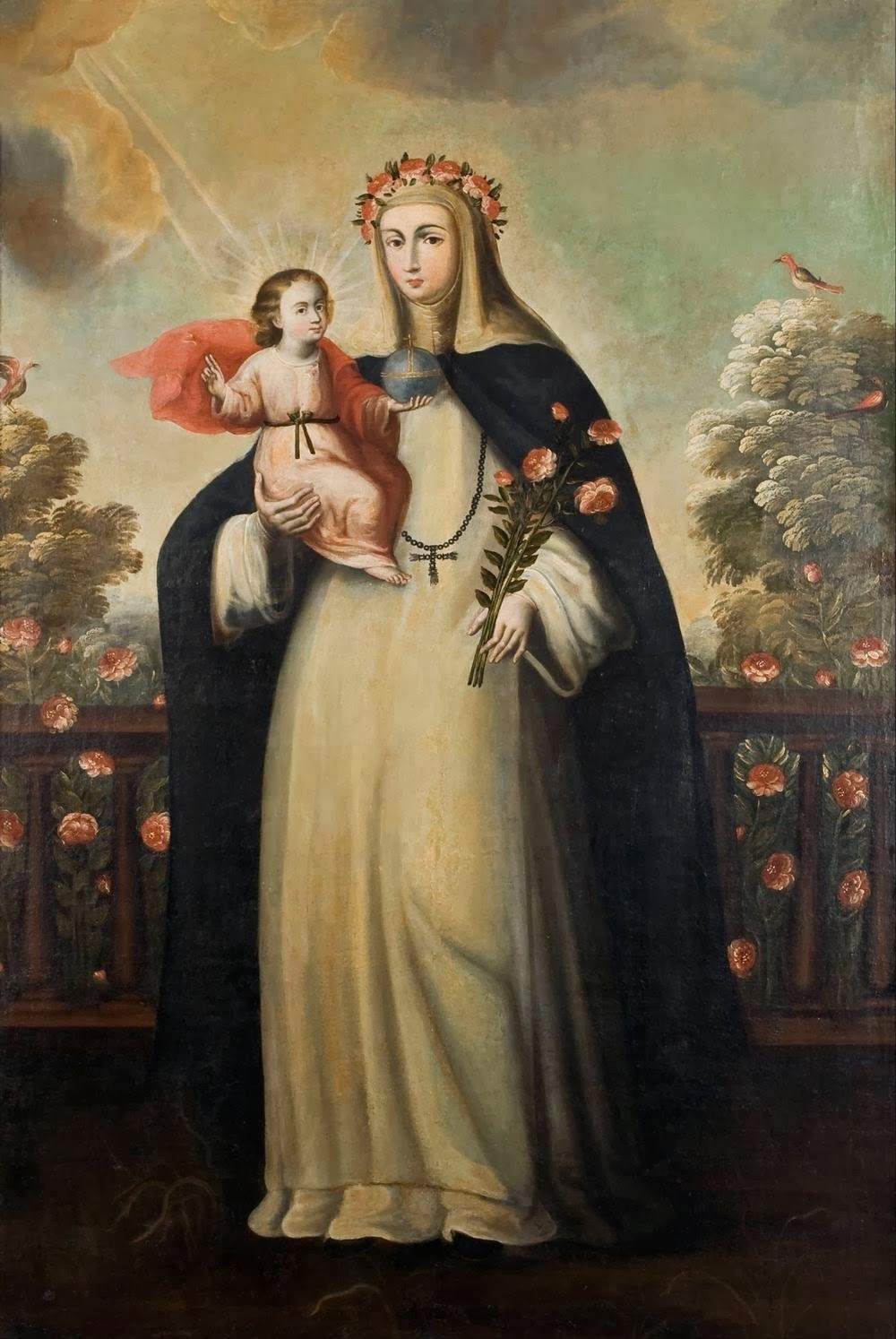 S. Rosa col Bambino Gesù