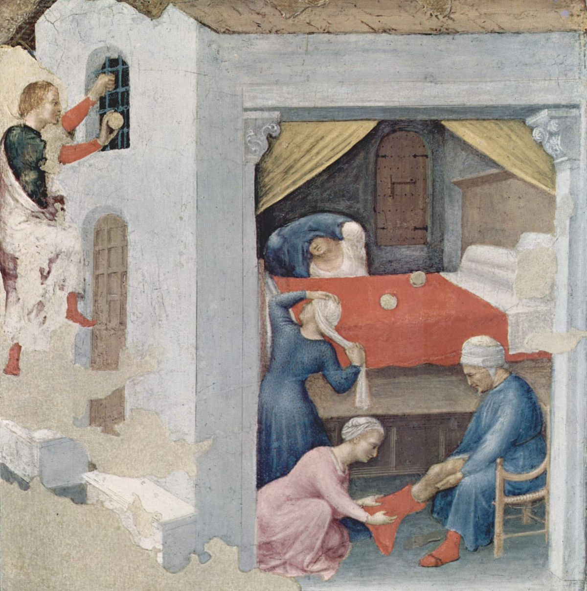 Morte e ascensione di san Nicola