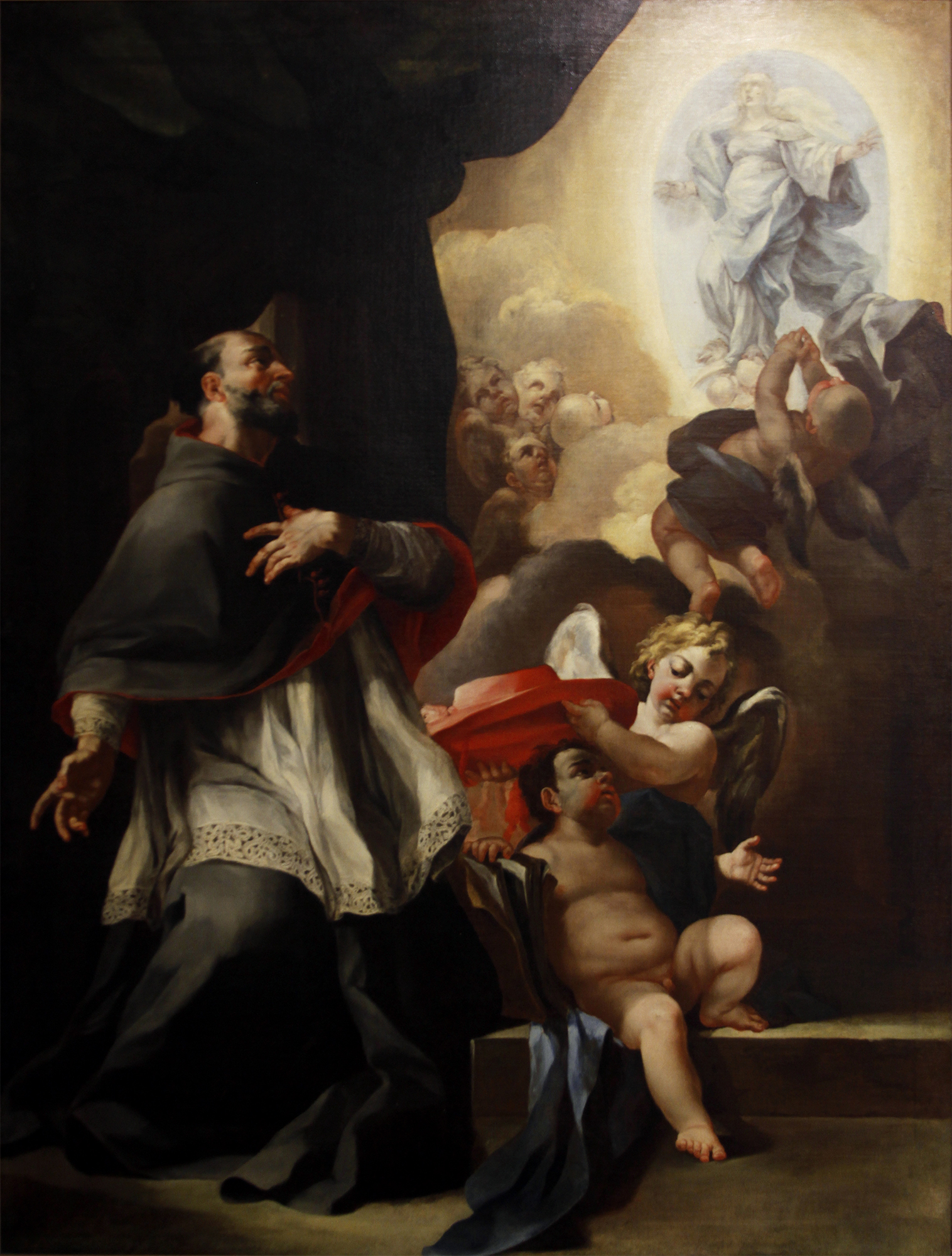 Visione mistica di San Bonaventura