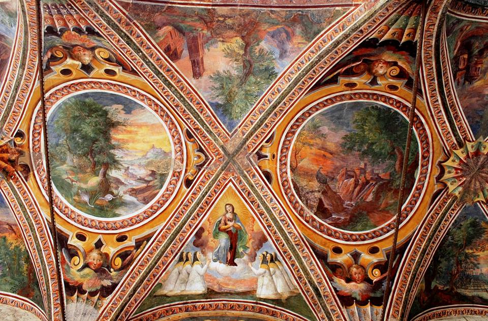 L'affresco dell'atrio