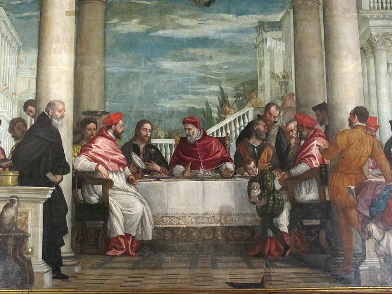 La cena di San Gregorio Magno