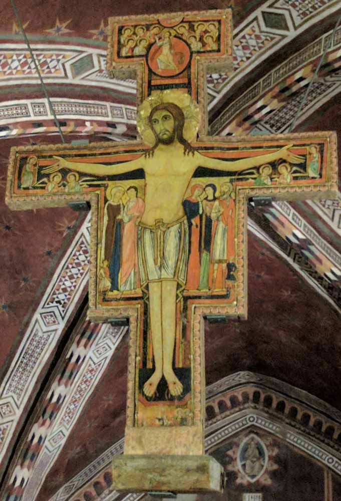Crocifisso Di San Damiano Assisi Basilica di Santa Chiara