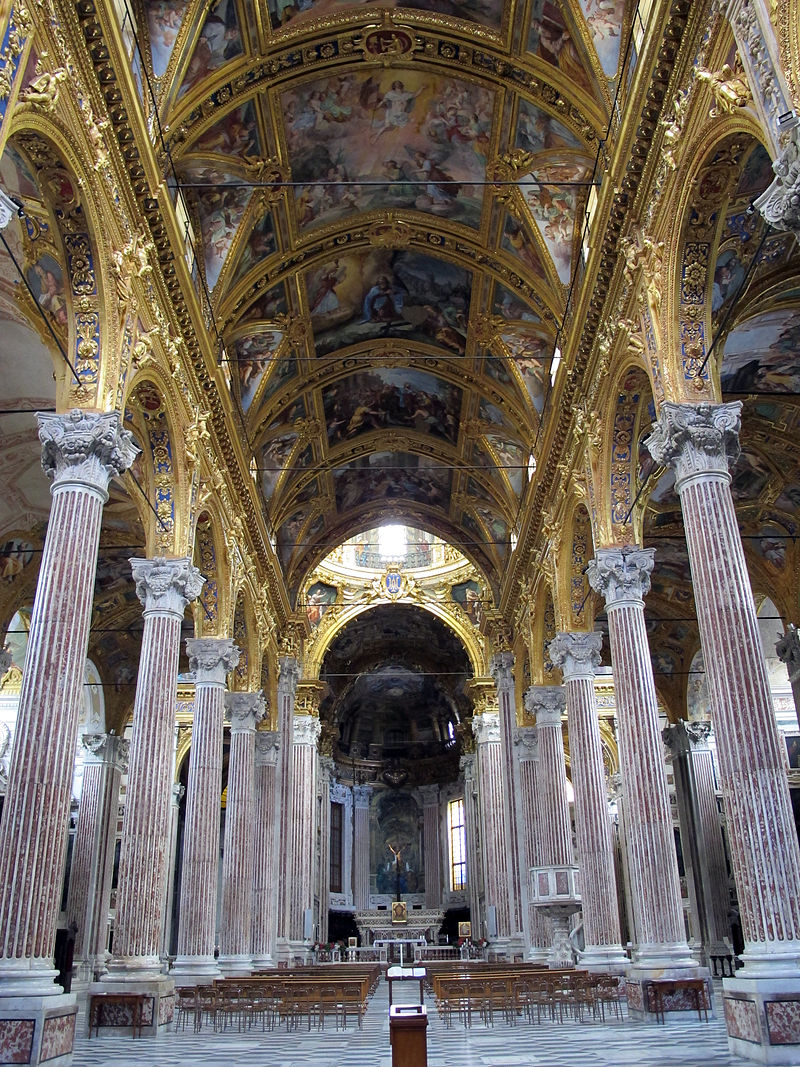 Interno Basilica Anninziata del Vastato