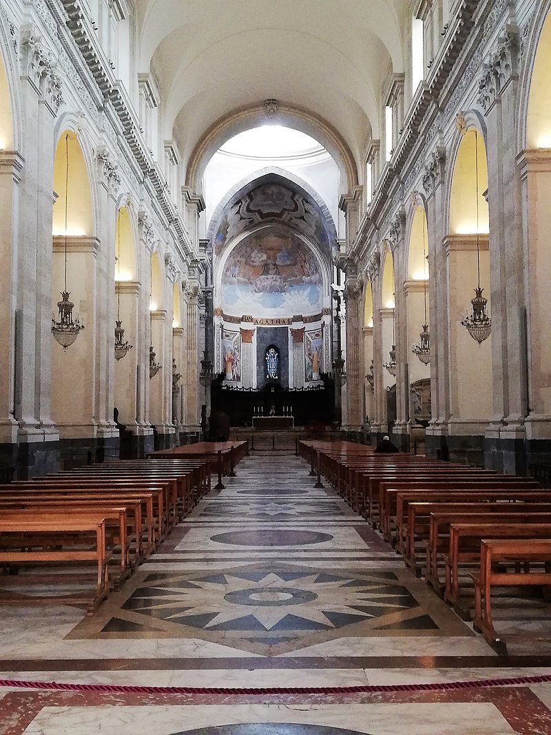 Interno Cattedrale di Sant'Agata
