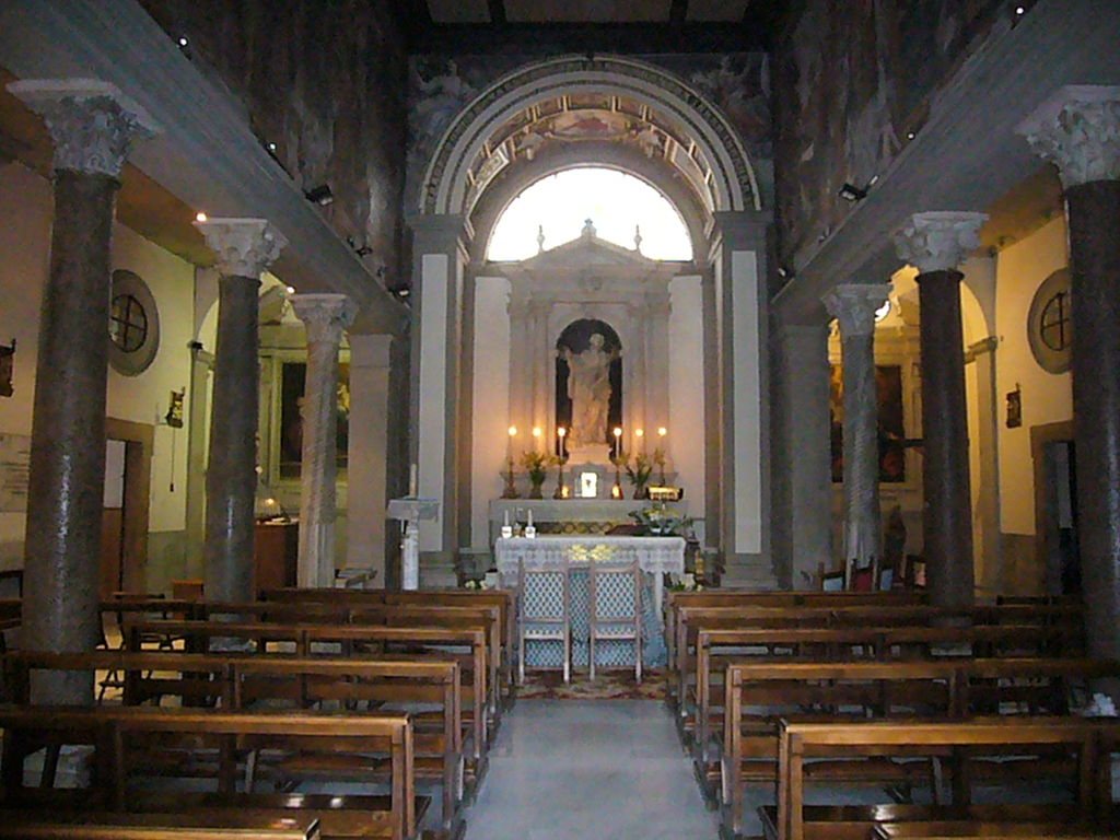 Interno Chiesa di Santa Bibiana